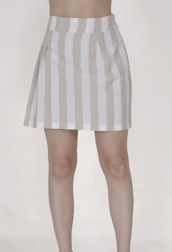 White_&_Grey_Cotton_Western_Wear_Top_&_Skirt_Co-ord_Set_For_Women