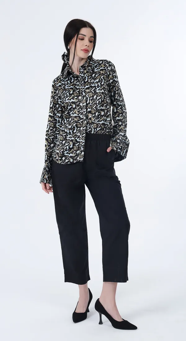 Multi_Woven_Premium_Polyester_Smooth_Silky_Satin_Shirt_with_Complimentary_Scrunchie