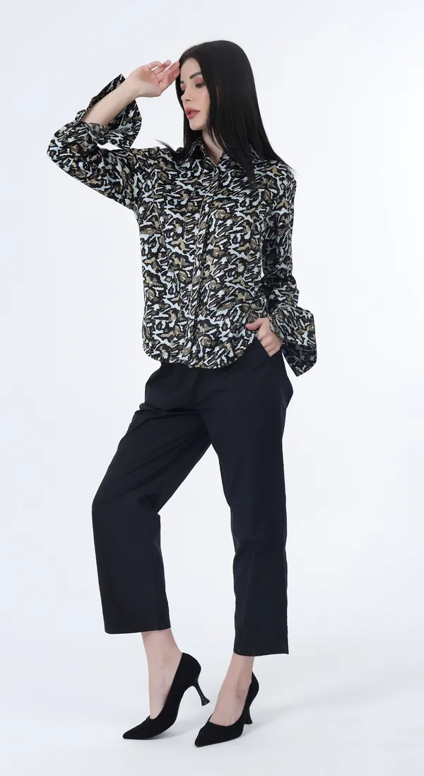 Multi_Woven_Premium_Polyester_Smooth_Silky_Satin_Shirt_with_Complimentary_Scrunchie