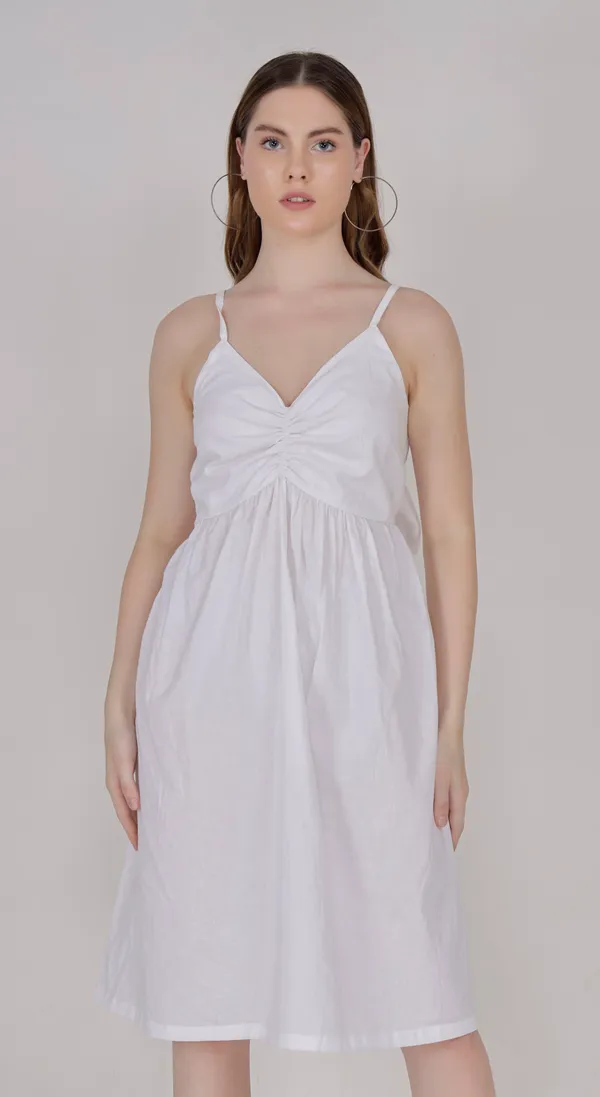 White_Cotton_Western_Wear_Dress_For_Women
