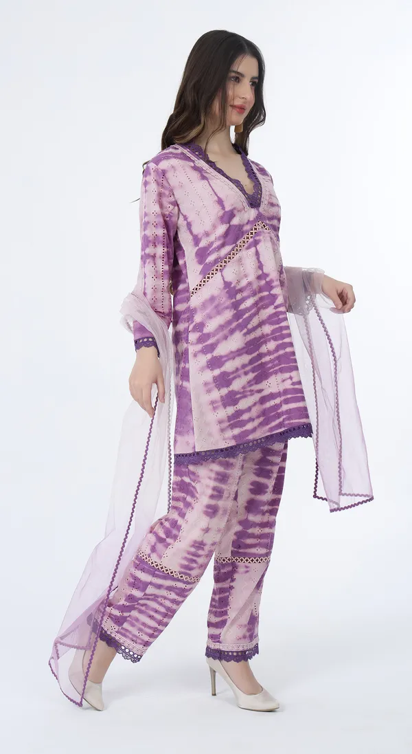 Lavender_Woven_Premium_Cotton_Tie_Dye,_Relaxed-Fit_Pant_With_Complimentary_Matching_Scrunchie
