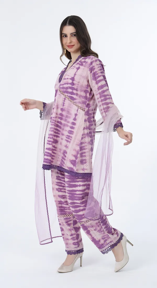 Lavender_Woven_Premium_Cotton_Tie_Dye,_Relaxed-Fit_Pant_With_Complimentary_Matching_Scrunchie
