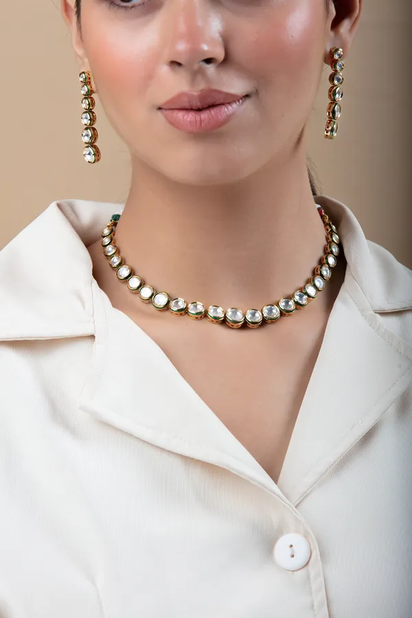 Silver_Metal_Elegant_&_Premium_Earring_&_Necklace_Set_For_Women_&_Girls