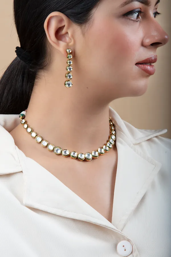 Silver_Metal_Elegant_&_Premium_Earring_&_Necklace_Set_For_Women_&_Girls