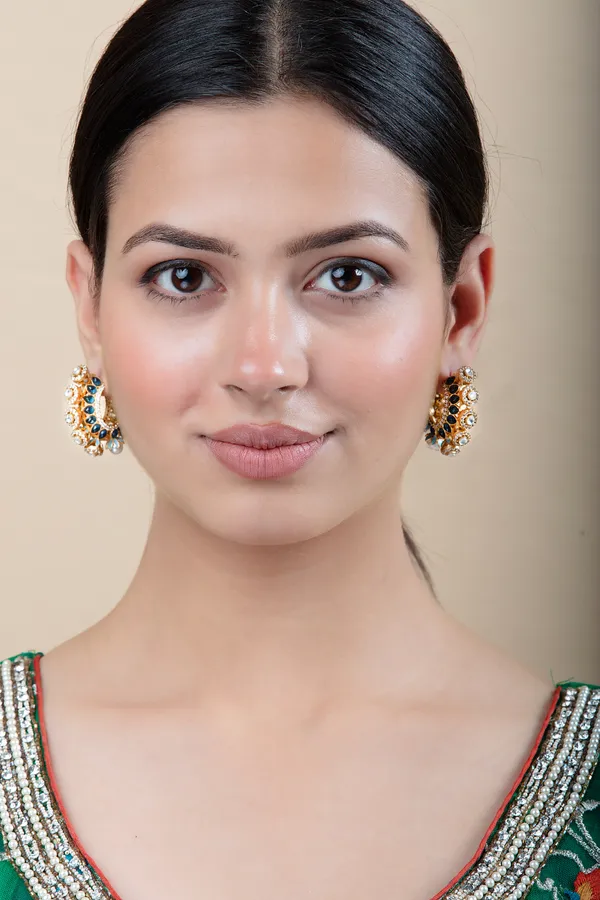 Green_&_White_Metal_Elegant_&_Premium_Earring_For_Women_&_Girls