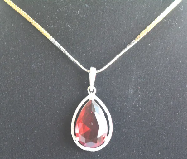 Red_Pendent_Set_For_Women_&_Girls