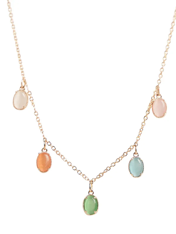 Multi_Colour_Beautiful_Neckwear_with_earrings_For_Women_&_Girls