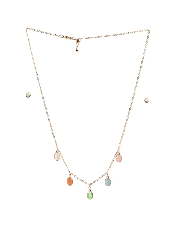 Multi_Colour_Beautiful_Neckwear_with_earrings_For_Women_&_Girls