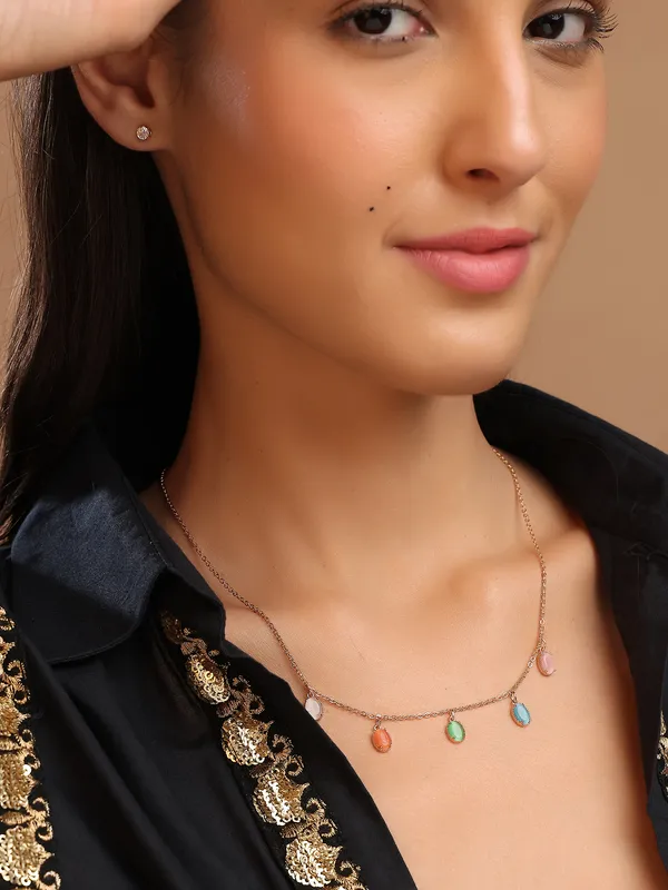 Multi_Colour_Beautiful_Neckwear_with_earrings_For_Women_&_Girls