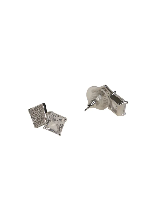 White_Gold_Plated_Beautiful_tops_Elegant_stud_earrings_For_Women_&_Girls
