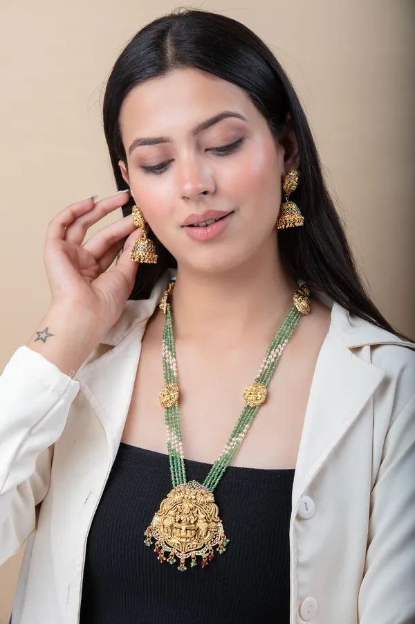 Multicolor_Metal_Elegant_&_Premium_Earring_&_Necklace_Set_For_Women_&_Girls