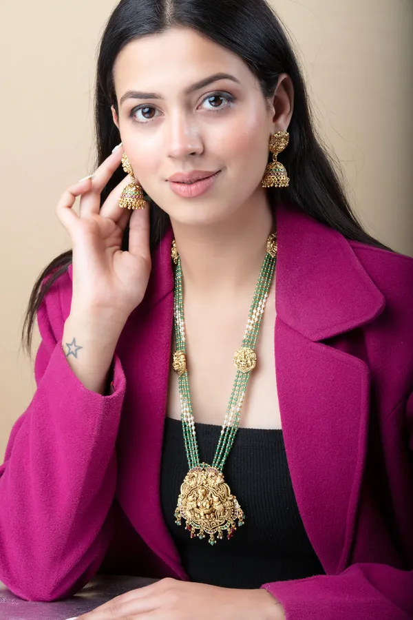Multicolor_Metal_Elegant_&_Premium_Earring_&_Necklace_Set_For_Women_&_Girls