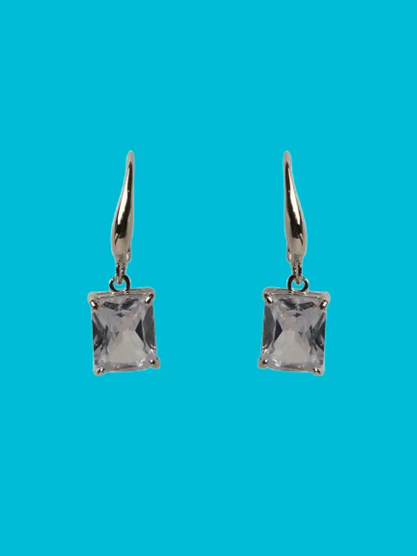 White_Gold_Plated_Anti_Tarnish_blue_stone_Danglers_Drop_earrings_with_For_Women_&_Girls