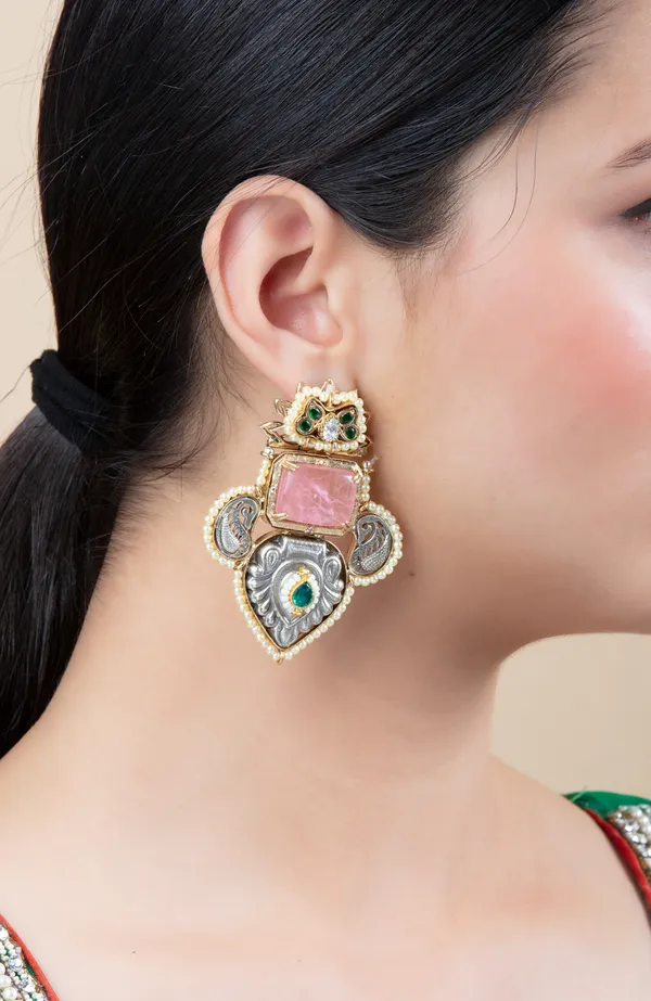 Multicolor_Metal_Elegant_&_Premium_Earring_For_Women_&_Girls