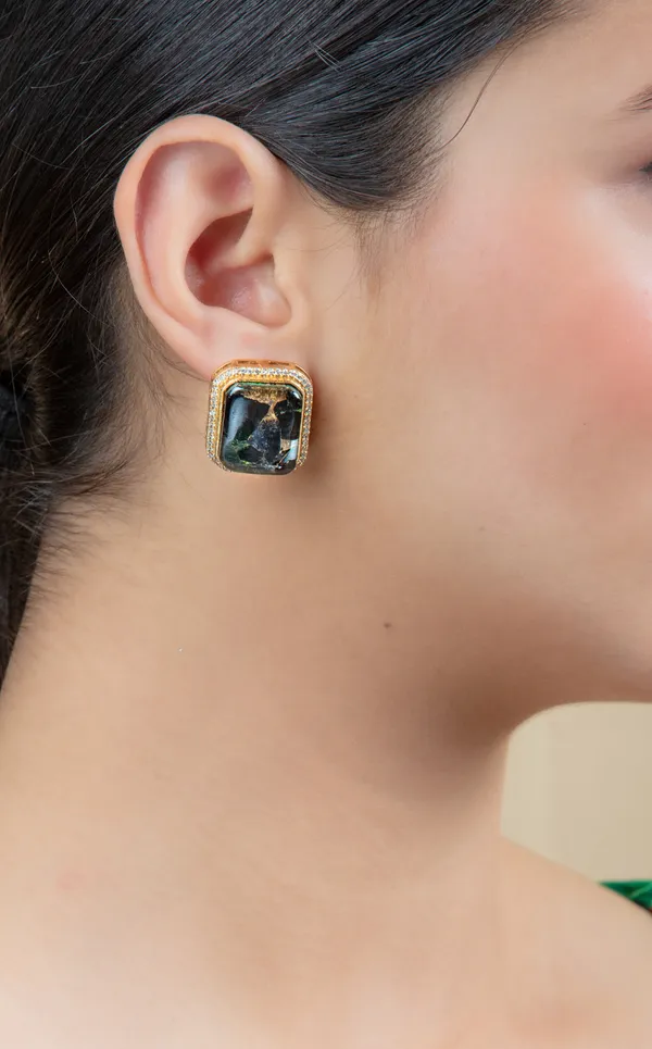 Black_&_Golden_Metal_Elegant_&_Premium_Earring_For_Women_&_Girls