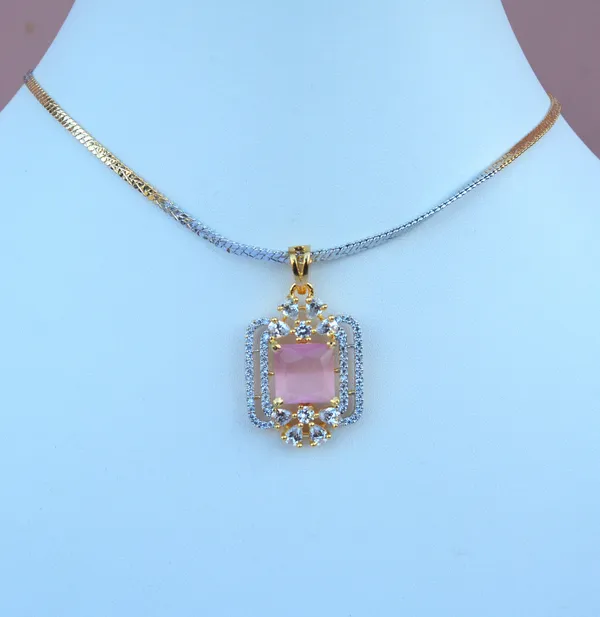 Pink_Pendent_Set_For_Women_&_Girls