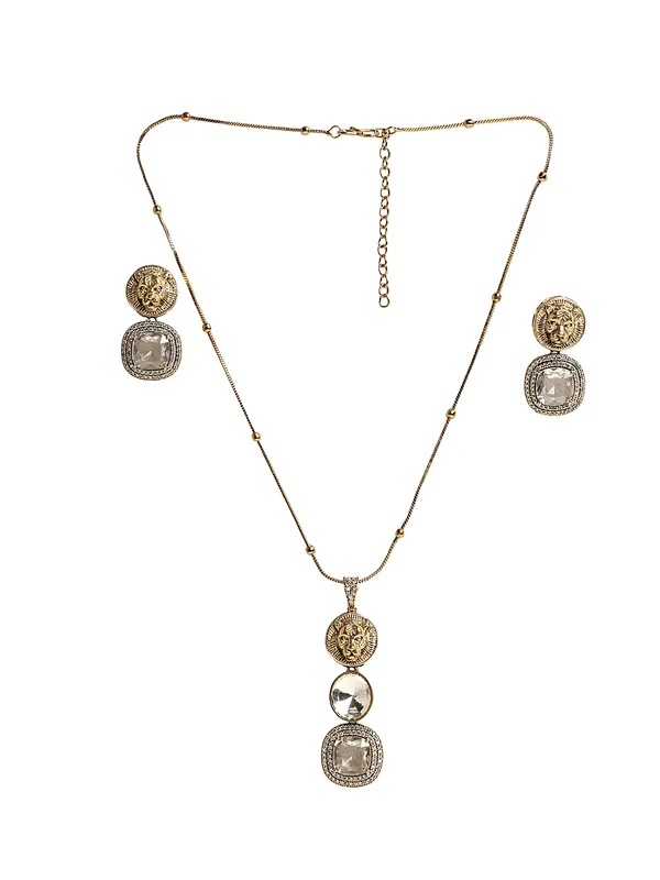 Stunning_earring_and_pendant_set_in_the_image_has_a_bold,_vintage-inspired_design_with_a_modern_twist_The_top_portion_has_a_golden,_coin-like_circular_design_with_a_lion