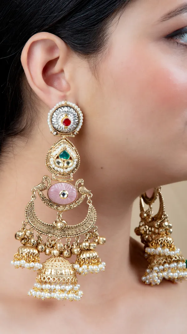 Multicolor_Metal_Elegant_&_Premium_Earring_For_Women_&_Girls