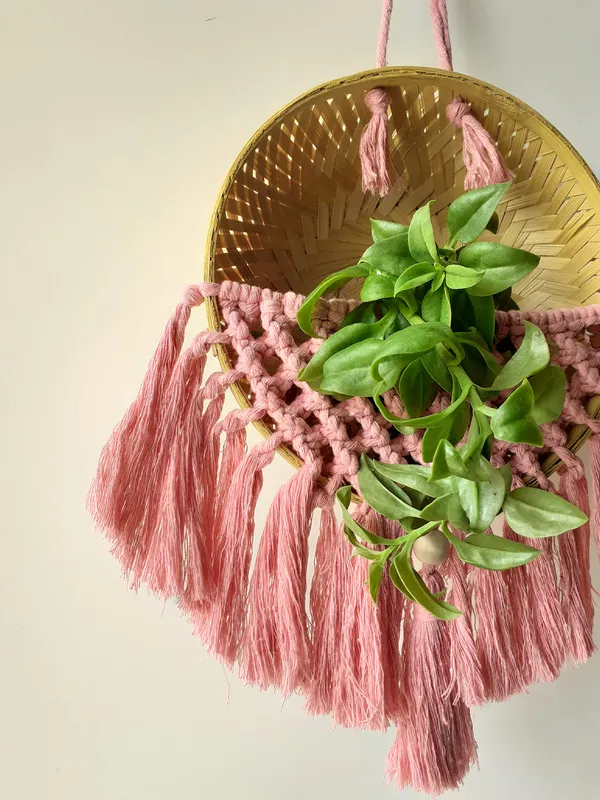 Handmade_Colorful_Macrame_Basket_for_Plants,_Garden_,_Home_Decor_(Baby_Pink)