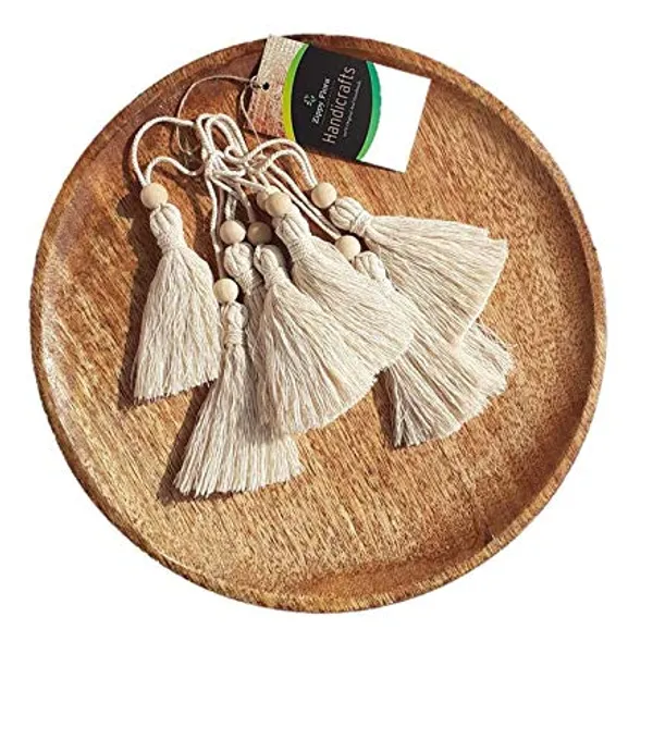 Off-white_Long_Cotton_Handmade_Tassels_with_Beads_for_DIY_Wall_Crafts_and_Projects,_Pack_of_10