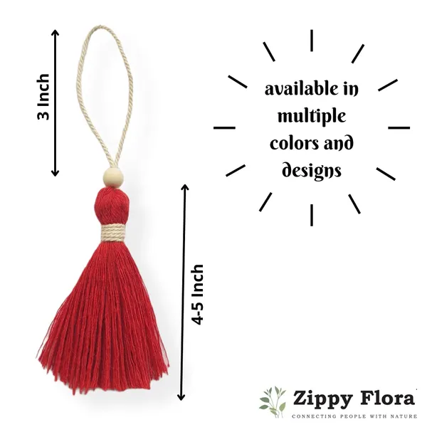 Sky_Blue_Long_Handmade_Cotton_Tassels_with_Wooden_Beads_for_DIY_Wall_Crafts_and_Projects,Pack_of_10