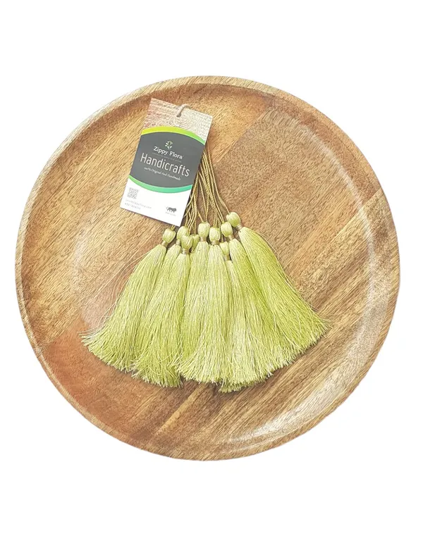 Seagreen__Handmade_Long_Silk_Tassels_for_DIY_Wall_Crafts_and_Projects_,_Pack_of_10