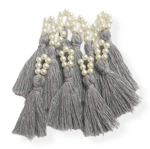 Mini_Cotton_Tassels_with_Pearls_for_Saree/Blouse/Dupatta/DIY/Decor,_Pack_of_10_(Grey)