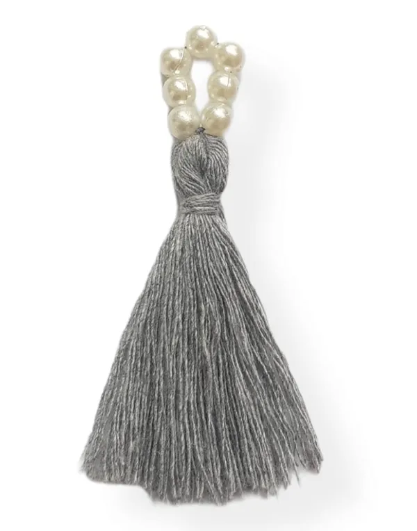Mini_Cotton_Tassels_with_Pearls_for_Saree/Blouse/Dupatta/DIY/Decor,_Pack_of_10_(Grey)