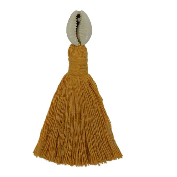Mini_Cotton_Tassels_with_Cowrie_Shells_for_Saree/Blouse/Dupatta/DIY/Decor,_Pack_of_10_(Mustard)