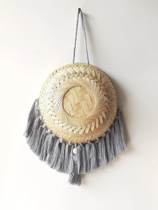 Handmade_Macrame_Basket_for_Plants_,_Garden_&_Home_Decor_(Grey)