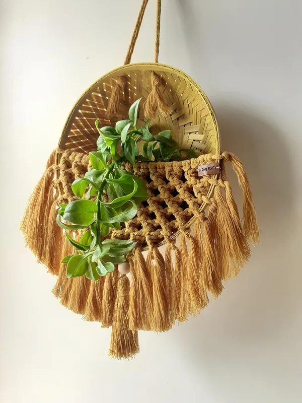 Handmade_Colorful_Macrame_Basket_for_Plants,_Garden_,_Home_Decor_(Mustard)