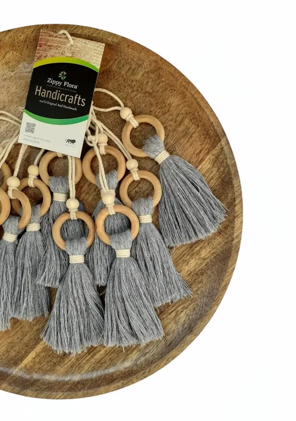 Grey__Long_Cotton_Moon_Handmade_Tassels_,_Pack_of_10