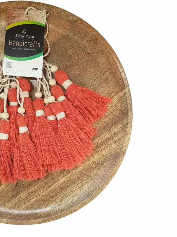 Orange_Long_Cotton_Moon_Handmade_Tassels_,_Pack_of_10