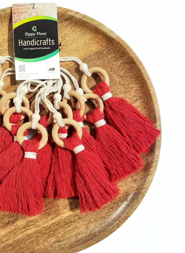 Red_Long_Cotton_Moon_Handmade_Tassels_,_Pack_of_10