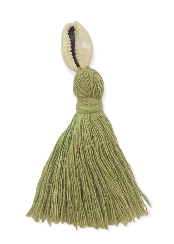 Seagreen_Mini_Cotton_Handmade_Tassels_With_Cowrie_Shells_,__Pack_Of_10