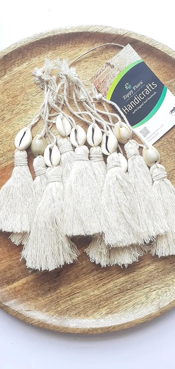 Zippy_Flora_Handmade_Cotton_Tassels_with_Cowrie_Shells_for_DIY_&_Crafts_Project,_Pack_of_10_(Off-White)