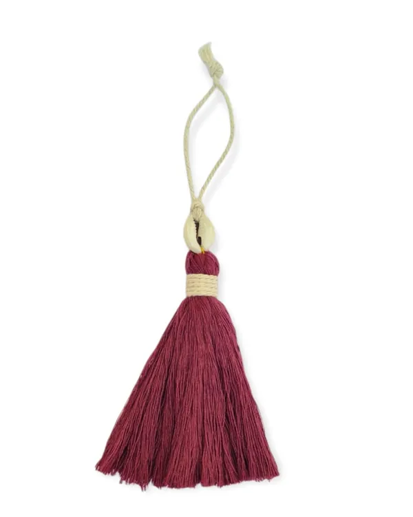 Handmade_Long_Cotton_Tassels_with_Cowrie_Shells_for_DIY_&_Crafts_Project,_Pack_of_10_(Burgundy)