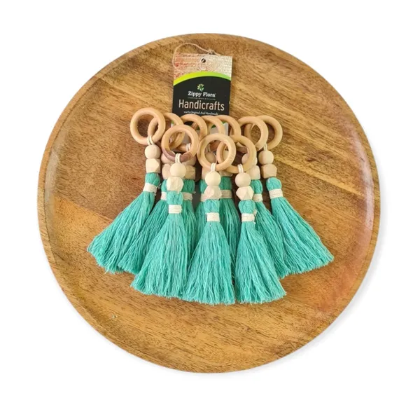 Panache_Handmade_Cotton_Tassels_for_DIY_&_Craft_Projects,_Pack_of_10_(Turquoise_Blue)