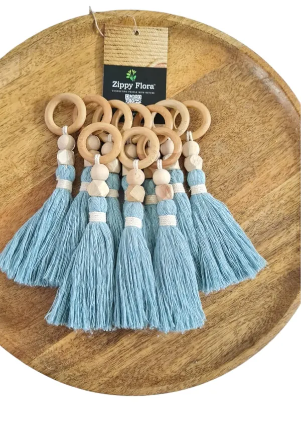 Panache_Handmade_Cotton_Tassels_for_DIY_&_Craft_Projects,_Pack_of_10_(Turquoise_Blue)