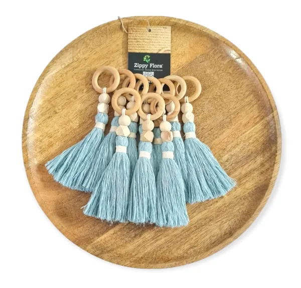 Panache_Handmade_Cotton_Tassels_for_DIY_&_Craft_Projects,_Pack_of_10_(Sky_Blue)