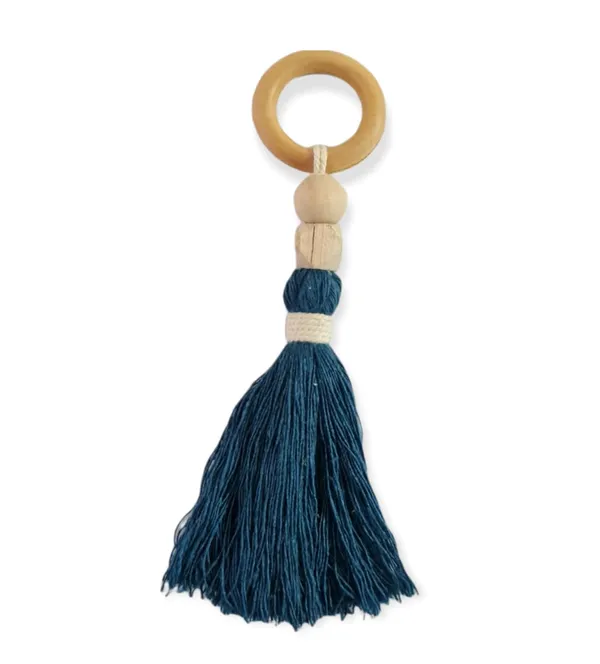 Panache_Handmade_Cotton_Tassels_for_DIY_&_Craft_Projects,_Pack_of_10_(Prussian_Blue)