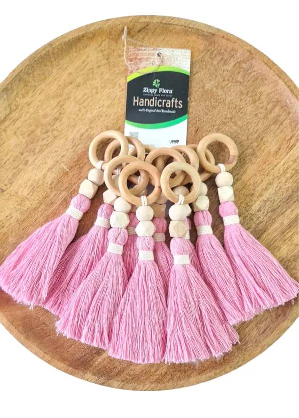 Panache_Handmade_Cotton_Tassels_for_DIY_&_Craft_Projects,_Pack_of_10_(Baby_Pink)