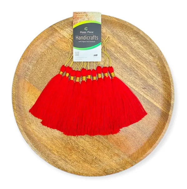 Red_Handmade_Long_Silk_Tassels_for_DIY_Wall_Crafts_and_Projects_,_Pack_of_10