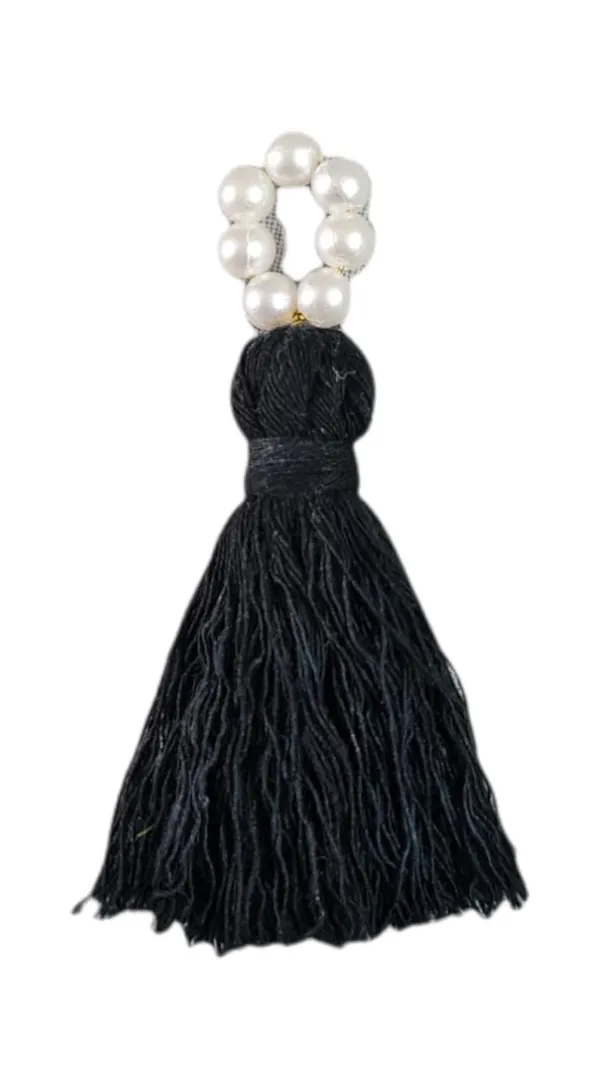 Mini_Cotton_Tassels_with_Pearls_for_Saree/Blouse/Dupatta/DIY/Decor,_Pack_of_10_(Black)