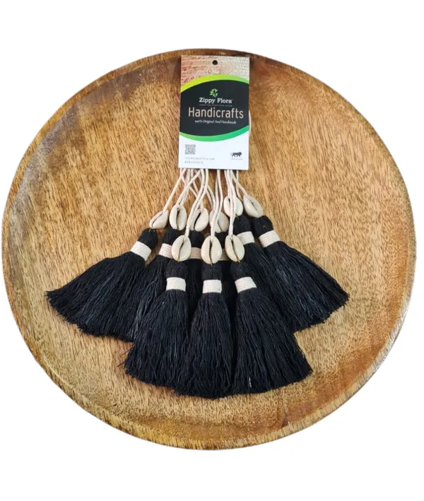 Long_Handmade_Cotton_Tassels_with_Cowrie_Shells_for_DIY_&_Crafts_Project,_Pack_of_10_(Black)