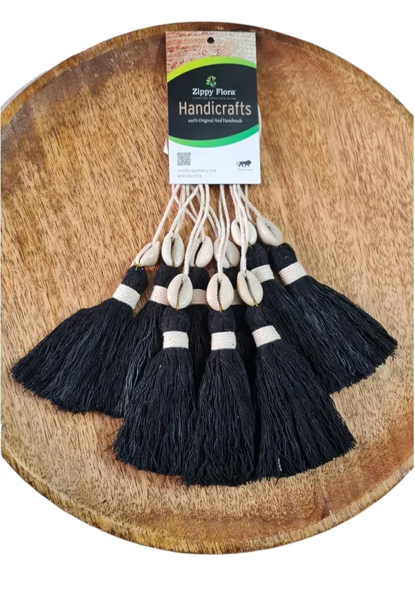 Long_Handmade_Cotton_Tassels_with_Cowrie_Shells_for_DIY_&_Crafts_Project,_Pack_of_10_(Black)