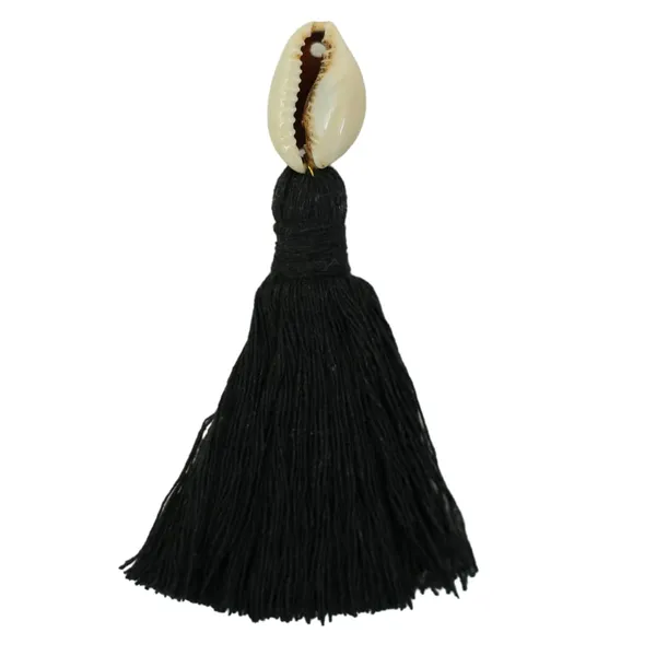 Mini_Cotton_Tassels_with_Cowrie_Shells_for_Saree/Blouse/Dupatta/DIY/Decor,_Pack_of_10_(Black)