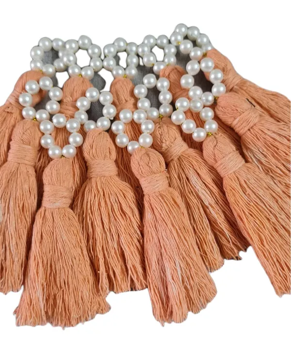 Mini_Cotton_Tassels_with_Pearls_for_Saree/Blouse/Dupatta/DIY/Decor,_Pack_of_10_(Peach)