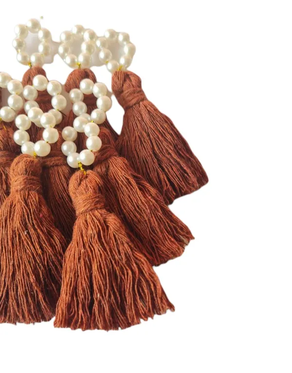 Mini_Cotton_Tassels_with_Pearls_for_Saree/Blouse/Dupatta/DIY/Decor,_Pack_of_10_(Rust_Brown)