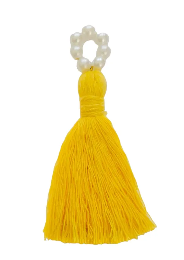 Mini_Cotton_Tassels_with_Pearls_for_Saree/Blouse/Dupatta/DIY/Decor,_Pack_of_10_(Bright_Yellow)